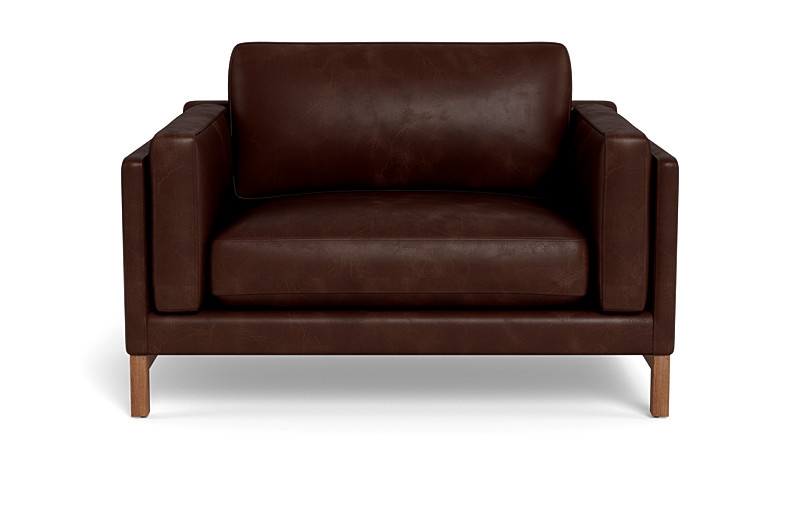 Gaby Leather Chair and a Half - Image 0