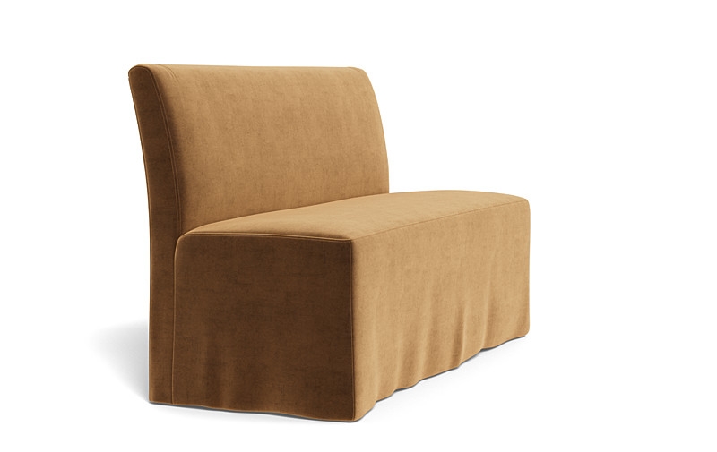 Dorian Slipcovered Dining Bench - Image 3