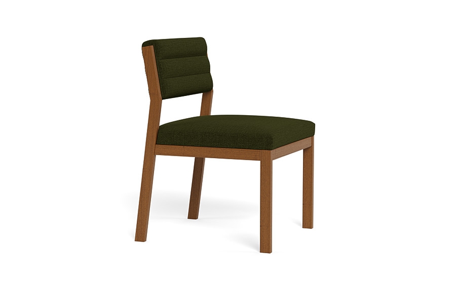 Nora Upholstered Armless Chair - Image 3