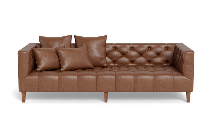 Ms. Chesterfield Leather Sofa by Apartment Therapy - Image 0