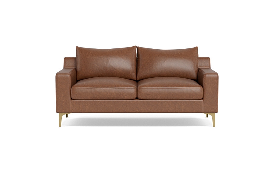 Sloan Leather Loveseat - Image 0