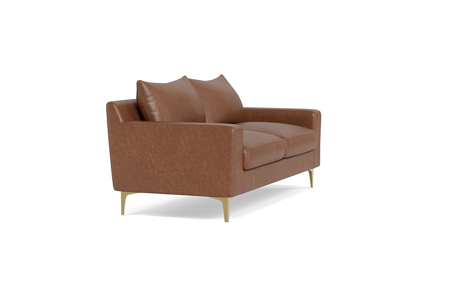 Sloan Leather Loveseat - Image 2