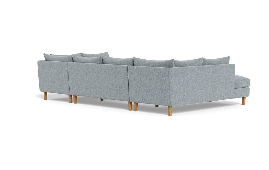 Sloan 3-Piece U-Bumper Sectional - Image 2
