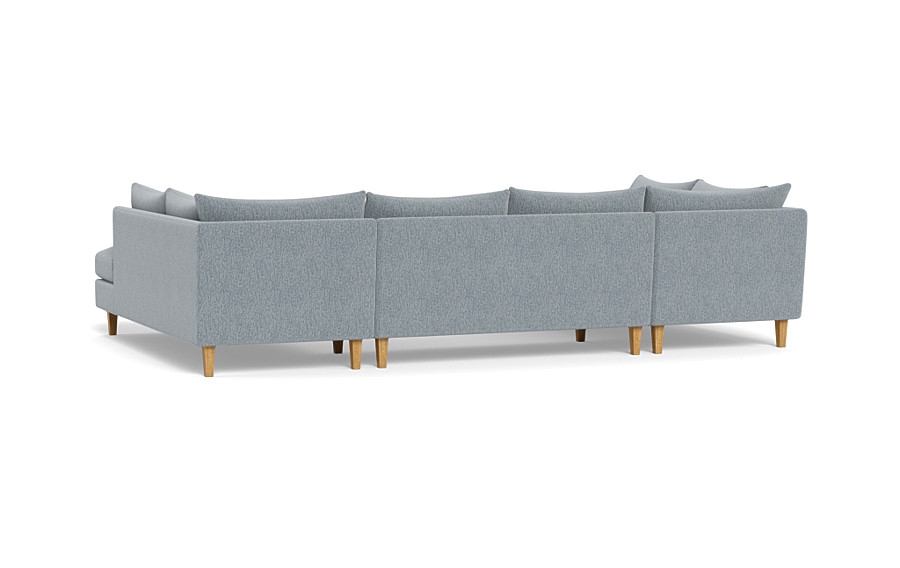 Sloan 3-Piece U-Bumper Sectional - Image 1