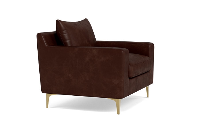Sloan Leather Accent Chair - Image 2