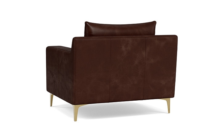 Sloan Leather Accent Chair - Image 1