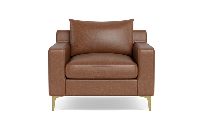 Sloan Leather Accent Chair - Image 0