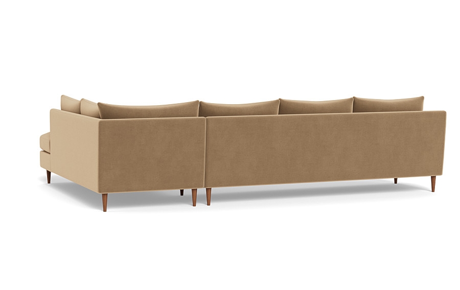 Sloan 4-Seat  Bumper Sectional - Image 1