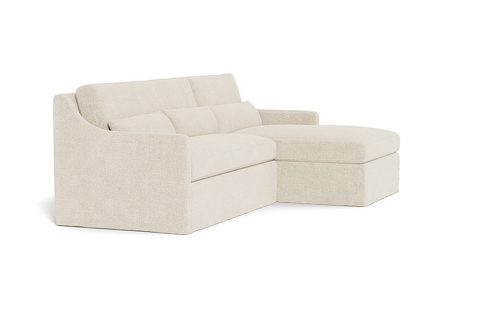 Ella Slipcovered 3-Seat  Chaise Sectional - Image 4