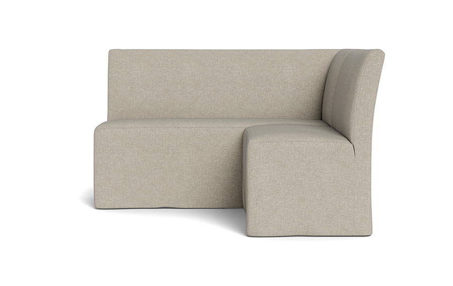 Dorian Slipcovered Petite Left Banquette - Image 3