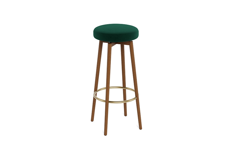 Caspine Upholstered Counter Stool - Image 3