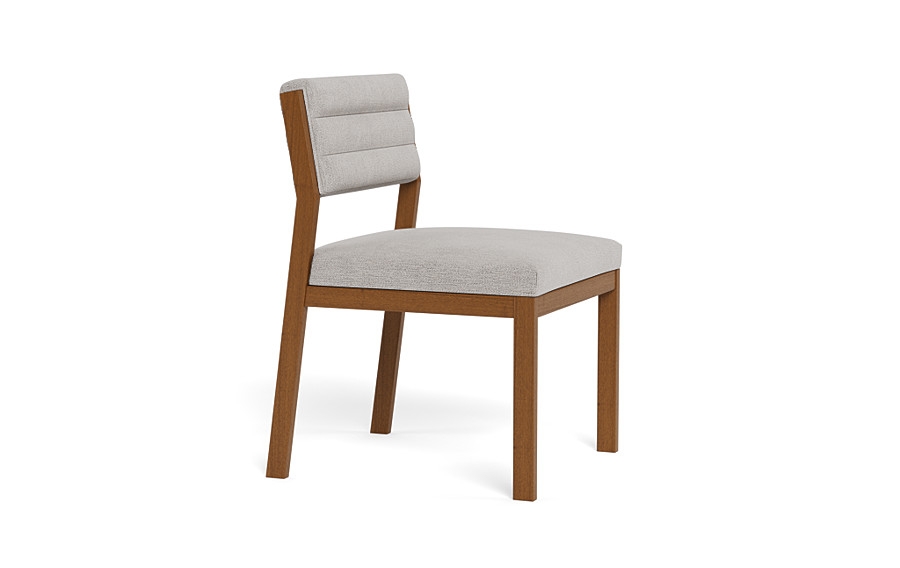 Nora Upholstered Armless Chair - Image 3