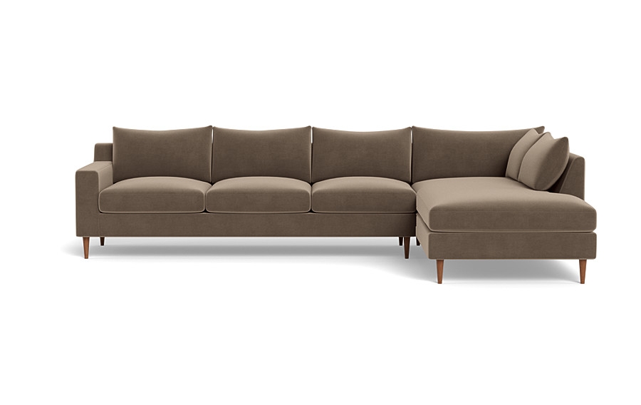 Sloan 4-Seat Right Bumper Sectional - Image 0