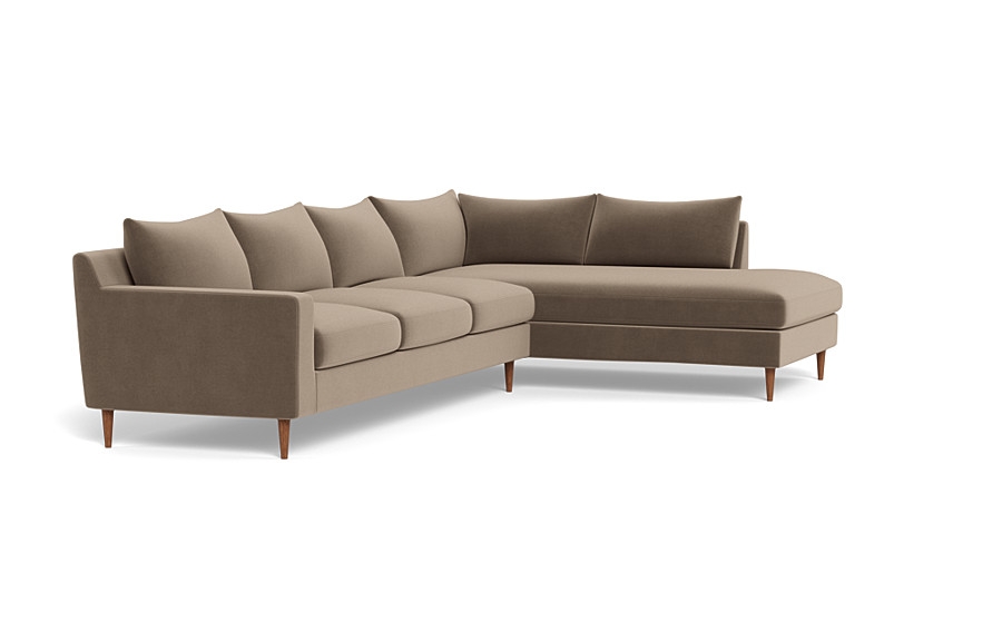 Sloan 4-Seat Right Bumper Sectional - Image 1