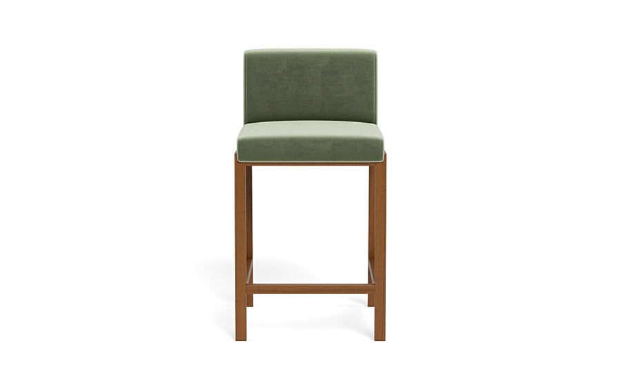 Callen Wood Framed Upholstered Stool - Image 0
