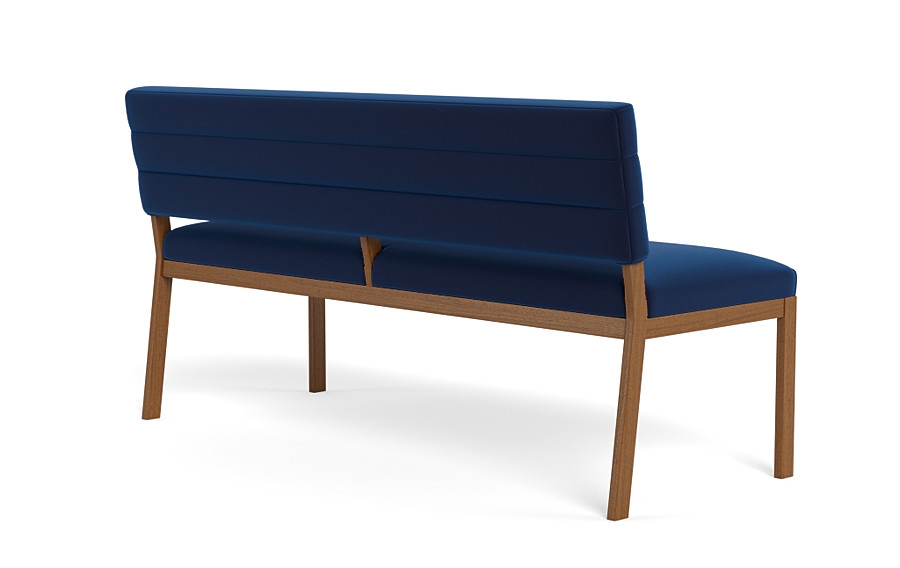 Nora Wood Framed Upholstered Bench - Image 3