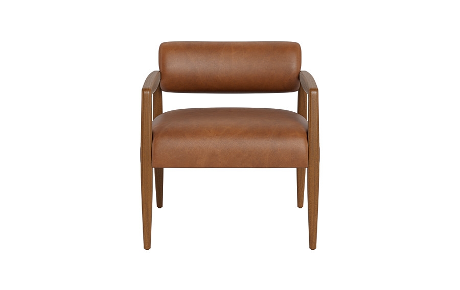 Gwen Leather Accent Chair - Image 0