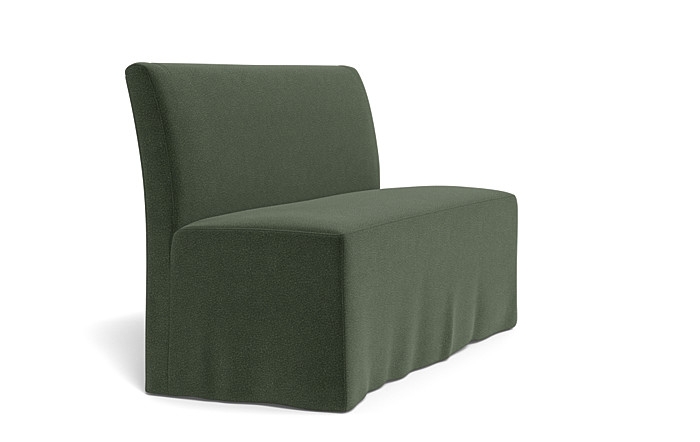 Dorian Slipcovered Dining Bench - Image 3