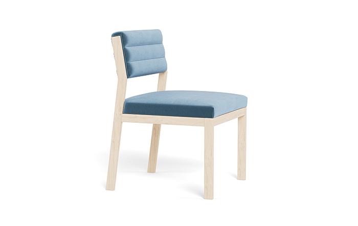 Nora Upholstered Armless Chair - Image 2