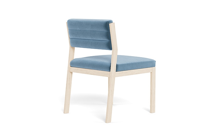 Nora Upholstered Armless Chair - Image 1