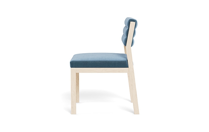 Nora Upholstered Armless Chair - Image 4