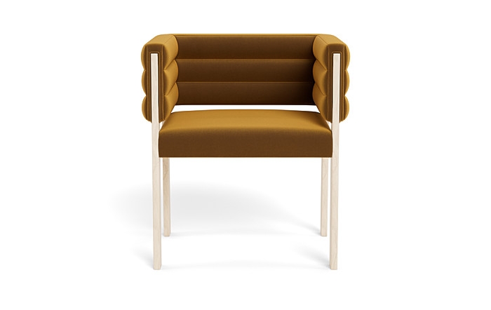 Nora Upholstered Wood Framed Chair - Image 0