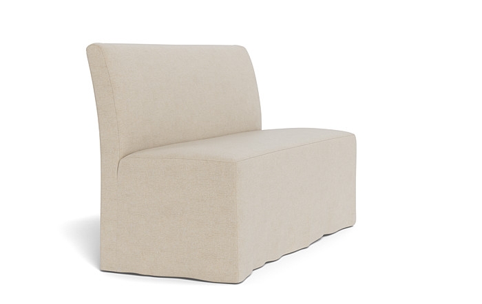 Dorian Slipcovered Dining Bench - Image 4