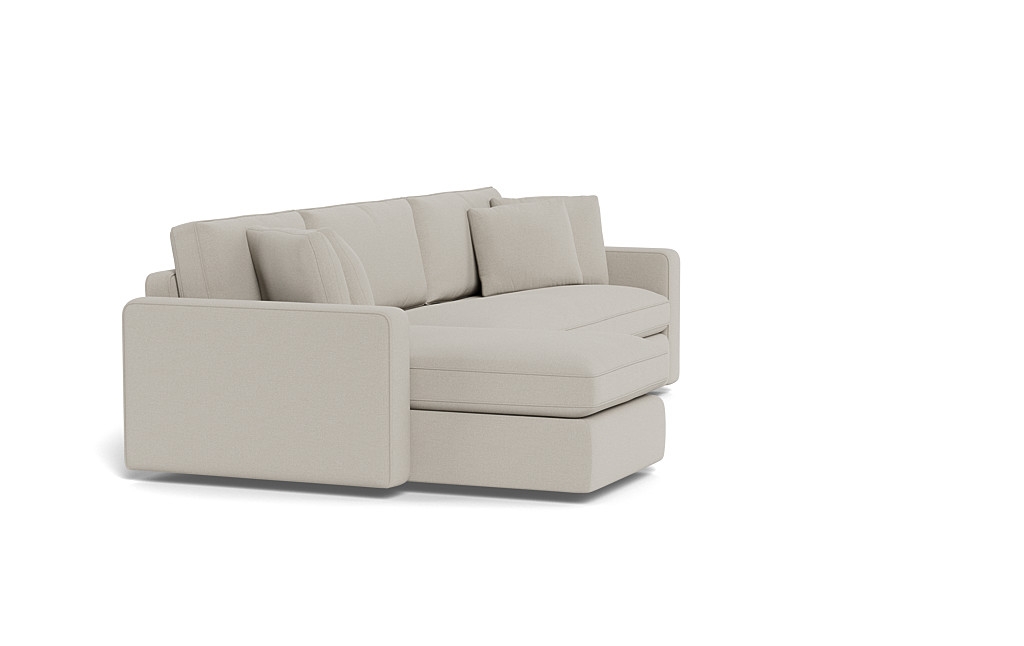 James 3-Seat Left Chaise Sectional with Storage - Image 1