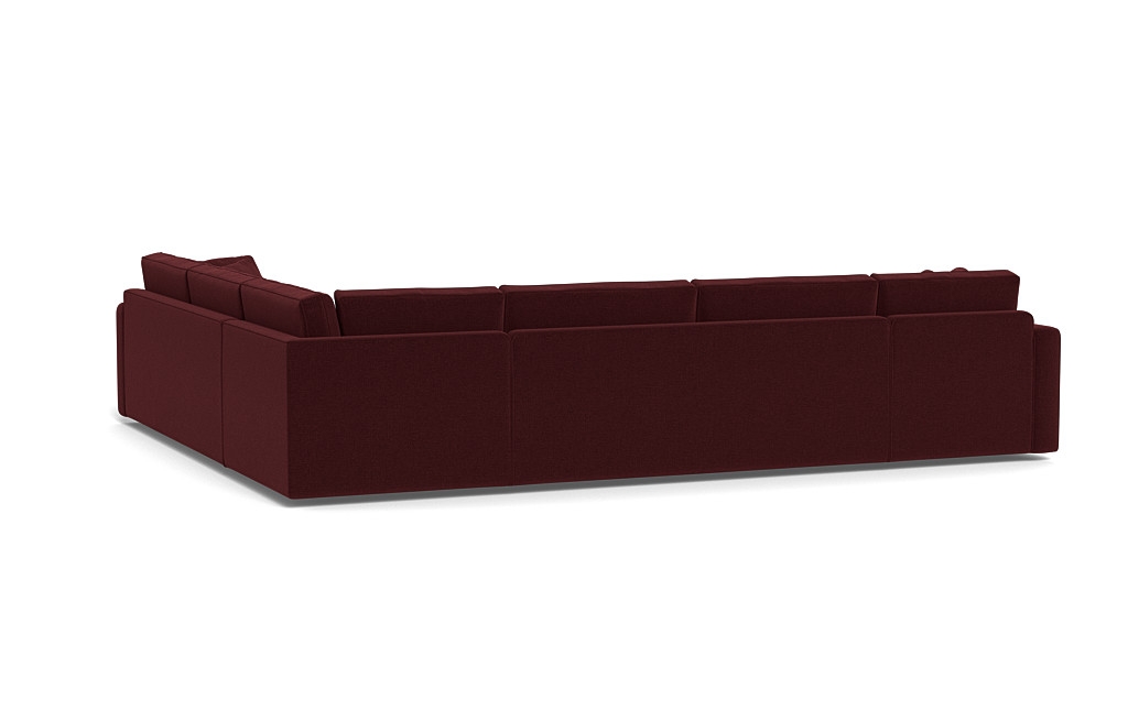 James 4-Piece 5-Seat Corner Chaise Sectional Left - Image 4
