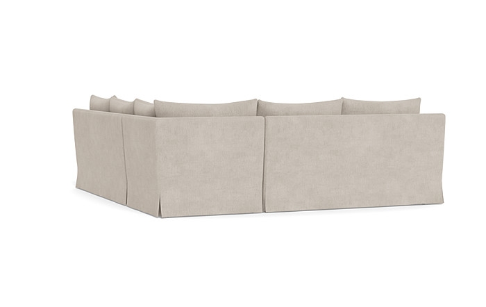 Sloan Slipcovered Corner 4-Seat Sectional Sofa - Image 2