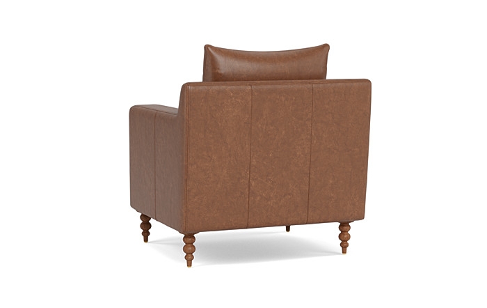Sloan Leather Petite Chair - Image 3