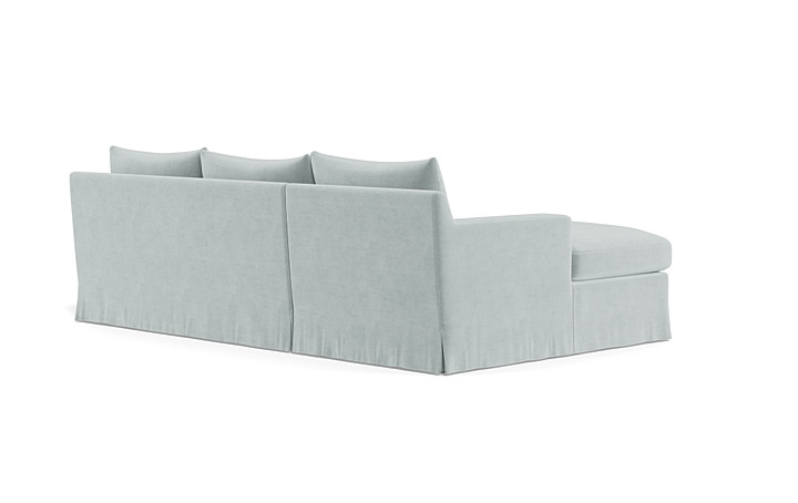 Sloan Slipcovered  Chaise Sectional - Image 3