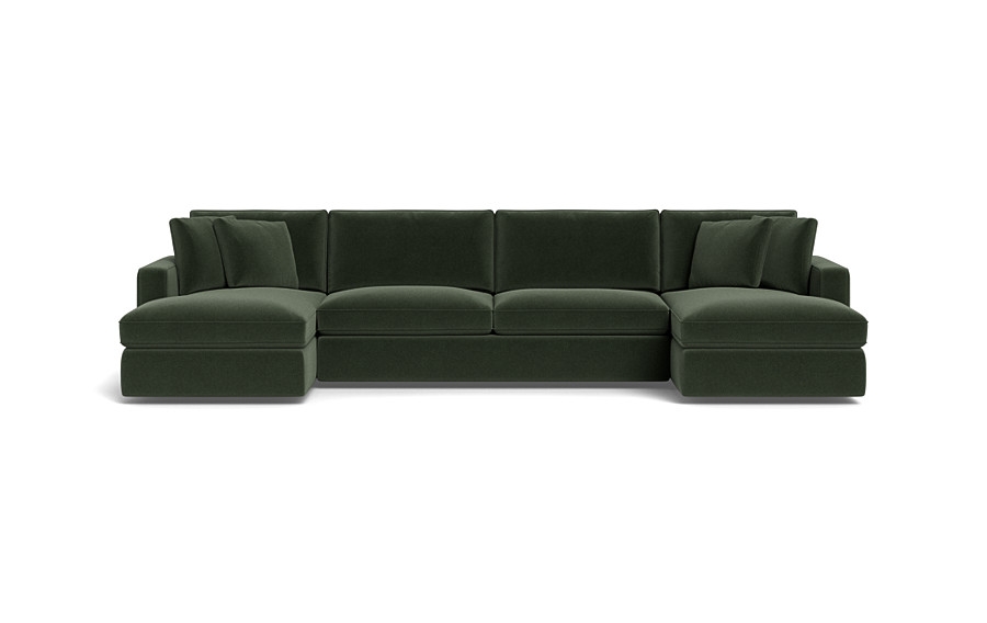 James 3-Piece 4-Seat U Chaise Sectional - Image 0