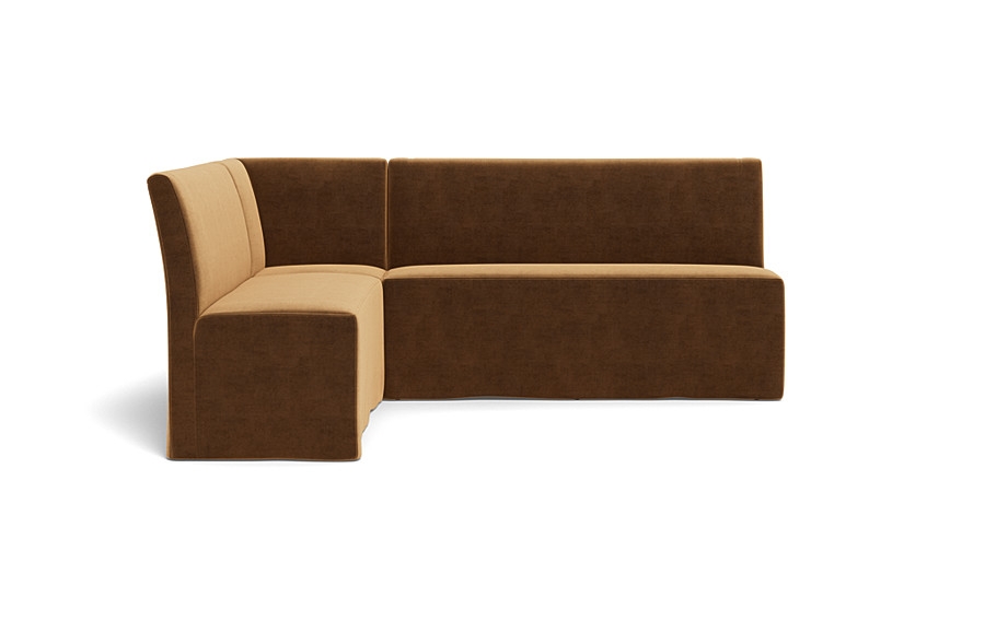 Dorian Slipcovered Corner Banquette - Image 0