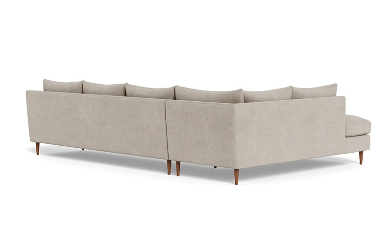 Sloan 4-Seat  Bumper Sectional - Image 1