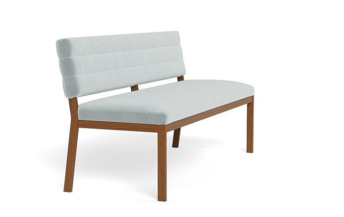 Nora Wood Framed Upholstered Bench - Image 1