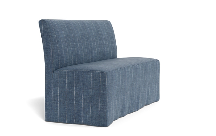 Dorian Slipcovered Dining Bench - Image 4