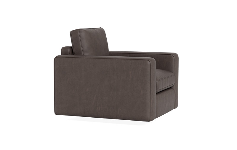 James Leather Accent Chair - Image 4