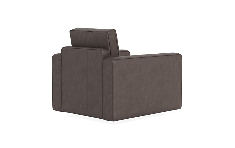 James Leather Accent Chair - Image 3