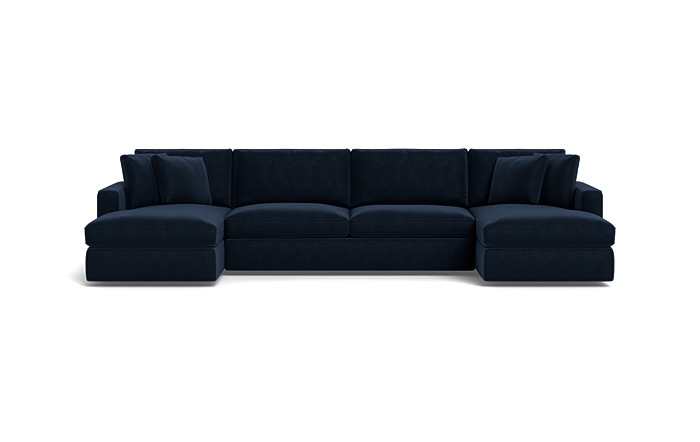 James 3-Piece 4-Seat U Chaise Sectional - Image 0