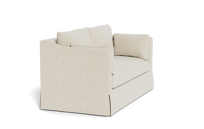 Caitlin Slipcovered Loveseat by The Everygirl® - Image 1