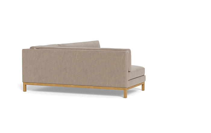 Jasper Leather  Chaise Sectional - Image 2