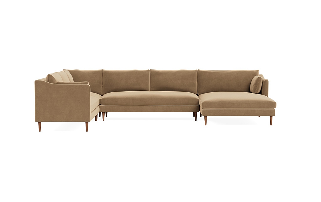 Caitlin 4-Piece Corner Sectional Sofa with Right Chaise by The EverygirlÃ?Â® - Image 0