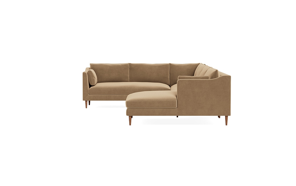 Caitlin 4-Piece Corner Sectional Sofa with Right Chaise by The EverygirlÃ?Â® - Image 4