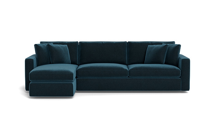 James 3-Seat Left Chaise Sectional with Storage - Image 0