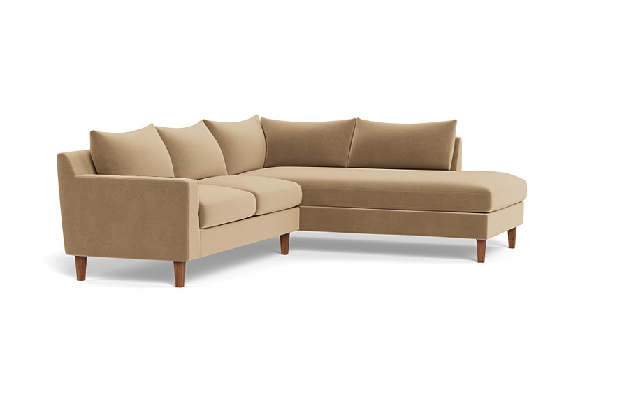 Sloan 3-Seat  Bumper Sectional - Image 3