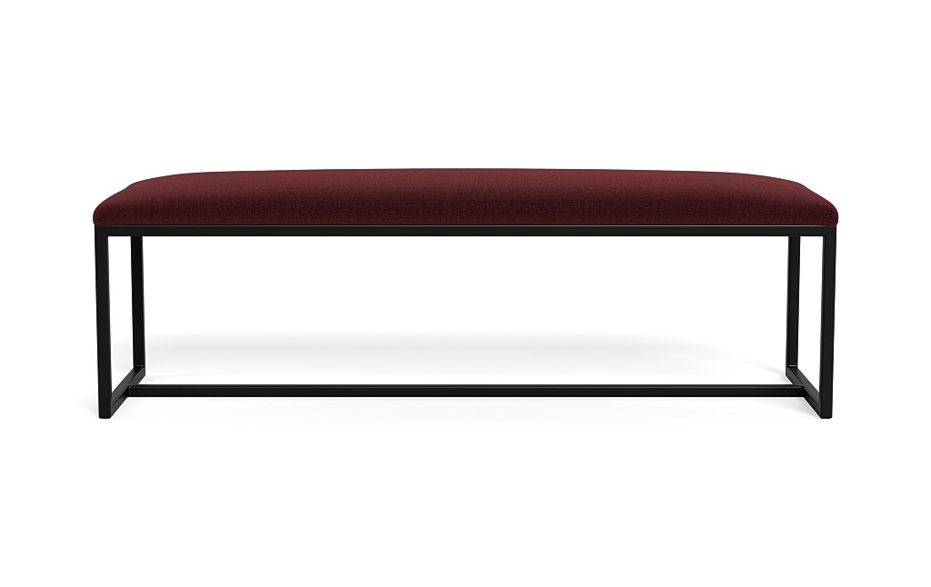 Fritz Metal Framed Upholstered Bench - Image 0