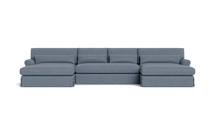 Maxwell Slipcovered U-Sectional Sofa by Apartment Therapy - Image 0