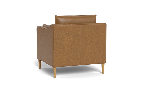 Caitlin Leather Petite Chair by The EverygirlÃ?Â® - Image 2