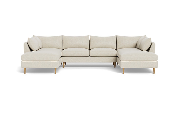 Sloan 3-Piece U-Bumper Sectional - Image 0
